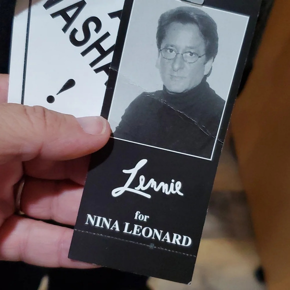 Lennie for Nina Leonard knit dress w attached fringe vest new with tags - Picture 7 of 9